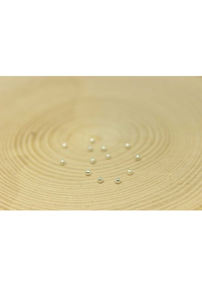 Gümüş Boncuk 2mm/ 5 adet