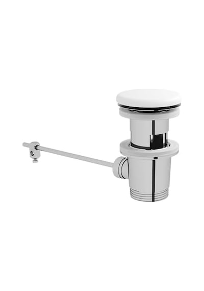 Metropole Beyaz Seramik Süzgeç, Lavabo Sifon Üst Grubu - 6397l003-0159 12 Izgara