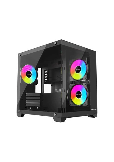 Lexroo Nova 3 Rgb Fanlı Temperli Cam Panel Boş M-atx Gaming Oyuncu Bilgisayar Kasası