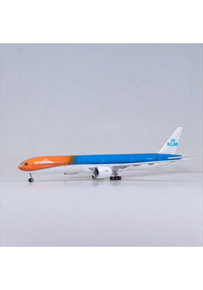 Klm Boeing 777 Yolcu Uçağı Model Uçak 1/157 Ölçek 47cm