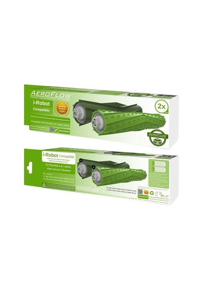 Aeroflow Irobot Uyumlu Roomba I7 Plus Plastik Fırça 2'Li Paket