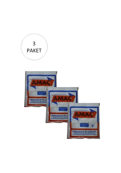 Şeffaf Hışır Atlet Poşet Küçük Boy 25x42 Cm 650 Gr 3 Paket-takriben 900 Adet