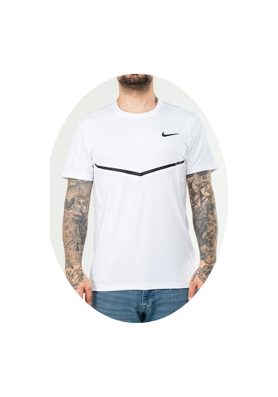 Nike Ef-4571 Erkek Polyester Mesh T-shirt Beyaz