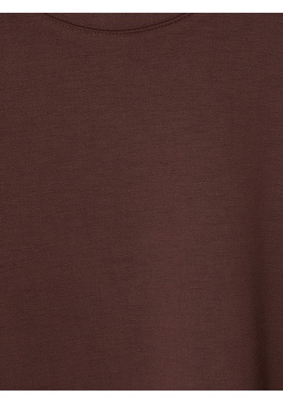 LC Waikiki Lc Waıkıkı Kahverengi Soft Touch Kadın Sweatshirt Tunik