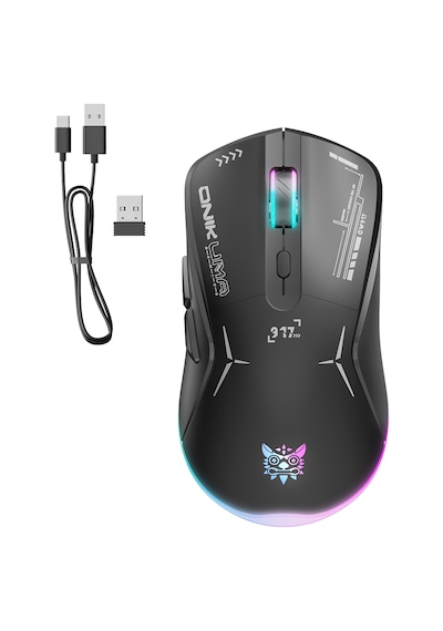 Onıkuma Cw917 Black Rgb Kablosuz Simetrik Gaming Mouse