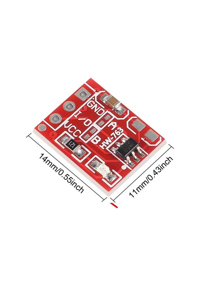 Ttp223 Dijital Dokunma Sensörü Touch Button Module