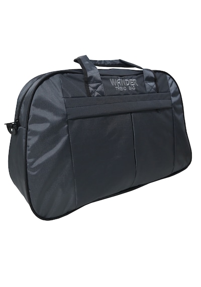 Bag Trend Bt Büyük Boy Seyahat Çantası İmperteks Kumaş Suya Dayanıklı 3 Gözlü Omuz Askılı Spor Ve Valiz Çantası Gri