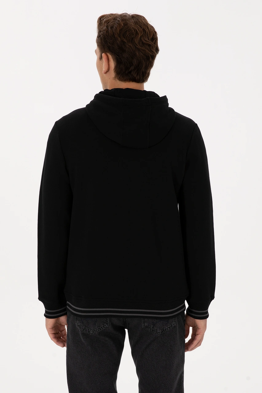 U.s. Polo Assn. Erkek Siyah Hırka Örme 50316355-vr046 Siyah