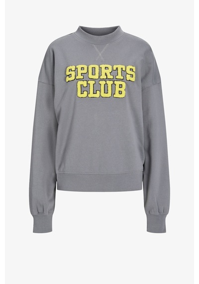 Jjxx Jxriri Loose Kadın Gri Sweatshirt 12263678-mockingbird Gri
