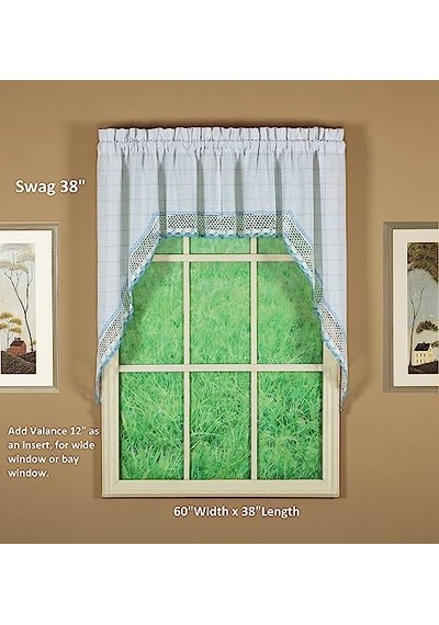 Adirondack 2 Tonlu Kroşe Swag 38 Beyaz 60w X 38l Genel