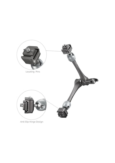 Smallrig 4489 Hawklock H21 Hızlı Çıkarma Rozet Sihirli Kol 11''