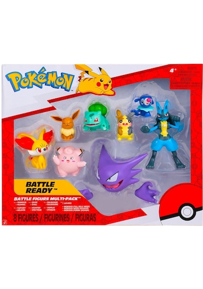 Pokemon Battle 8'li Figür Seti Pkw4101 Diğer