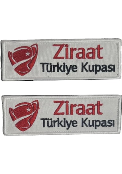 Ziraat Türkiye Kupası Kol Bandı - 1 Çift Çok Renkli