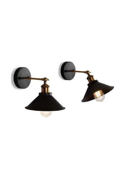 Riolight Retro,vintage,rustik Eskitme Mafsallı Yatak Başı Metal D Eskitme