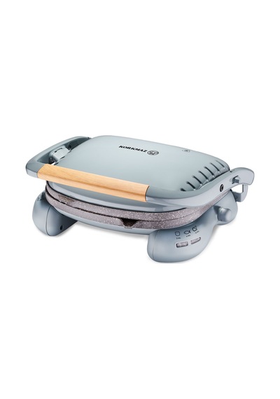 Korkmaz Castron Minta 1800 W Seramik Döküm Izgara Tost Makinesi