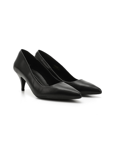 Gönderi(R) Gönderi R Siyah Sivri Burun Orta İnce Topuklu Stiletto Siyah