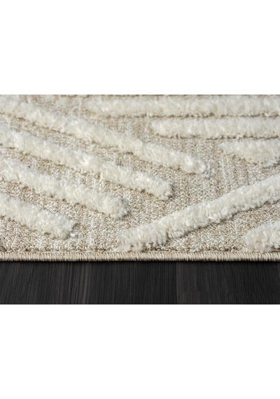 Loop Lp006a Bej Halı Dekoratif Sisal Bukle Tozsuz Antialerjik Modern Salon Halısı Yatak Odası Halısı-111 Bej