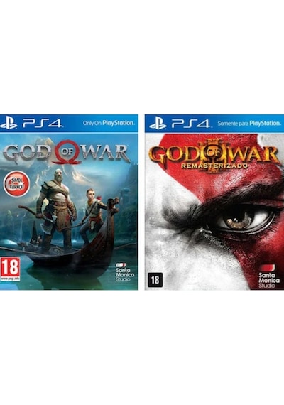 God Of War PS4 Oyun + God of War 3 Remastered PS4 Oyun