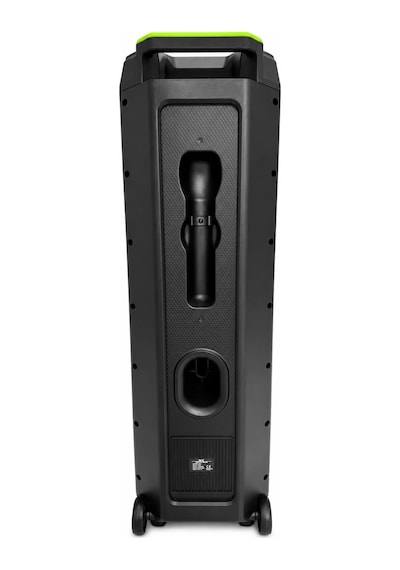 Exenar - Siyah - Blic Bls58 Büyük Boy Bluetooth Hoparlör 40w 3x8" Rgb Led Kablosuz Mikrofonlu Karaoke Hoparlörü