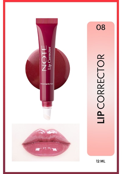 Lip Corrector 08 Mürdüm Renklendirici Ve Nemlendirici Dudak Parlatıcısı