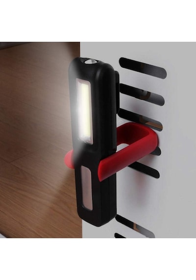 Dht 220 Lümen Şarjlı Led Fener Led Çalışma Lambası Siyah
