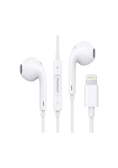Earton Apple, Uyumlu iPhone Lightning Konnektörlü Stereo Kulaklık