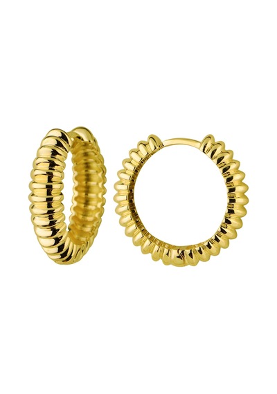 Goldkupe 14 Ayar Altın Halka Küpe 6,87 Gr-6430