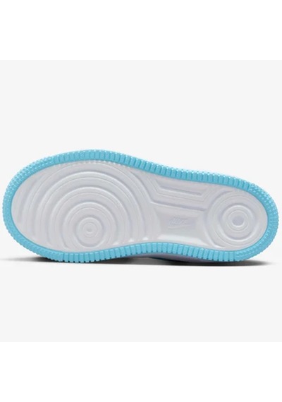 Nike Air Force 1 Af1 Ps Unisex Sneaker White Blue Unisex Günlük Spor Ayakkabı Beyaz Mavi Beyaz - Mavi