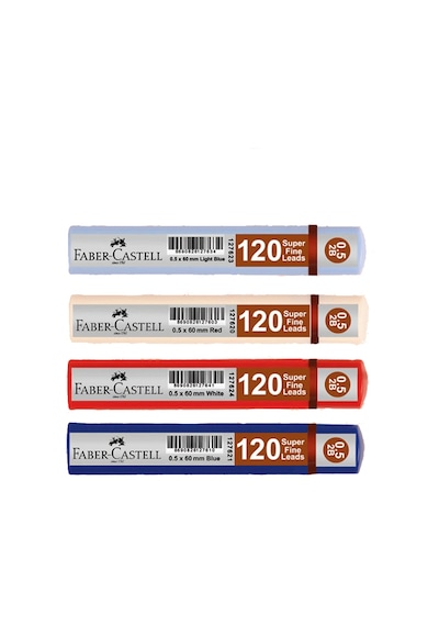 Faber Castell Min 0.5 Uç Tüpte 120Li Açık Mavi Kalem Ucu
