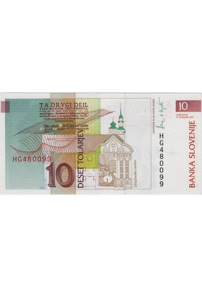 Slovenya 20 Tolarjev 1992 Çil.