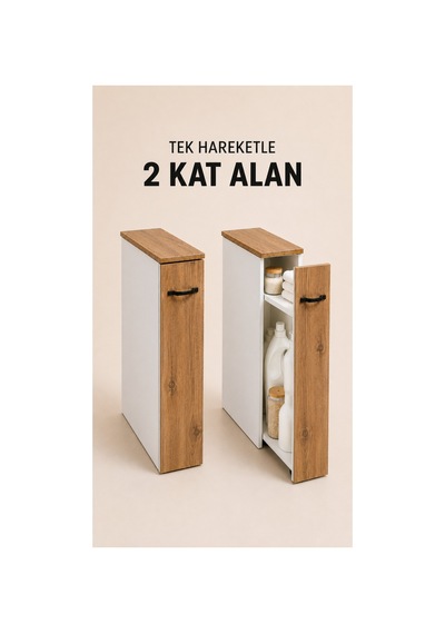 Çok Amaçlı Atlantikçam Kayar Raflı Dar Alan Dolabı Açılır Kapanır Fonksiyonel Organizer Ünitesi Atlantik Çam Atlantik Çam Çok Amaçlı Atlantikçam Kayar Raflı Dar Alan Dolabı Açılır Kapanır Fonksiyonel Organizer Ünitesi Atlantik Çam Atlantik Çam