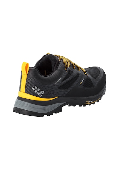 Jack Wolfskin Force Striker Texapore Low Erkek Outdoor Ayakkabı S Siyah