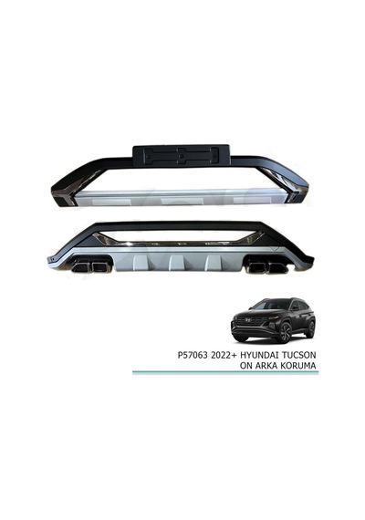 Hyundai Tucson Uyumlu Ön Arka Tampon Koruması Difüzör 2021+ Parça