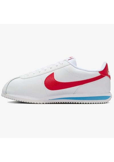 Nike Cortez Womens Leather Sneaker White Hakiki Deri Günlük Spor Ayakkabı Beyaz