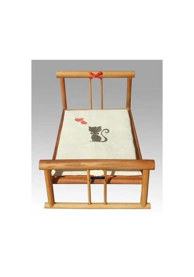 Minderli Karyola Walnut Basic Kedi Yatağı 61 x 34 x 40 CM