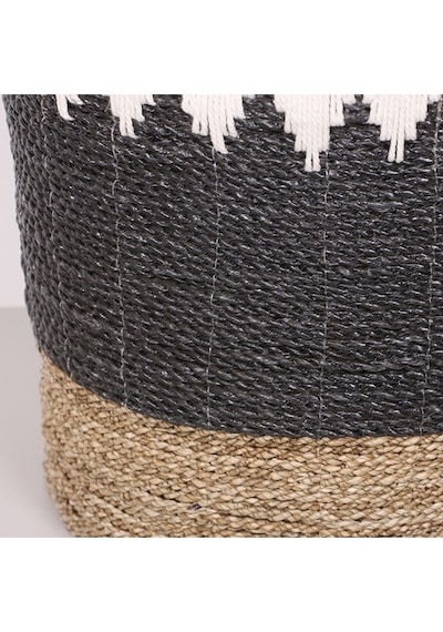 Çeşme 40x38x46 Cm. Muz Lifi El Yapımı Sepet Xl - Mix