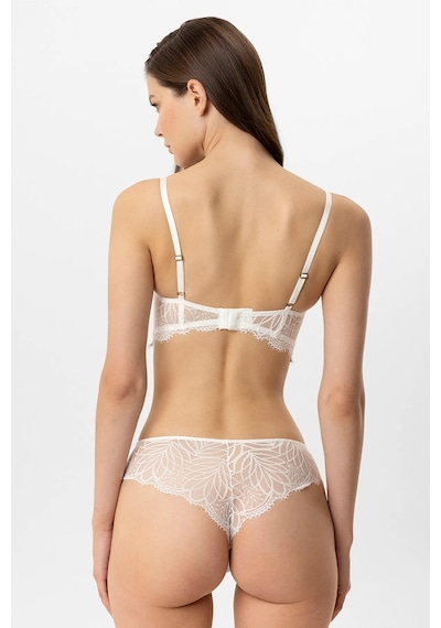 Pierre Cardin Milan Push Up Dantelli Sütyen Takım Ekru