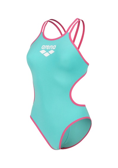 Arena Women One Double Cross Back One Piece Kadın Yüzücü Mayo Çok Renkli
