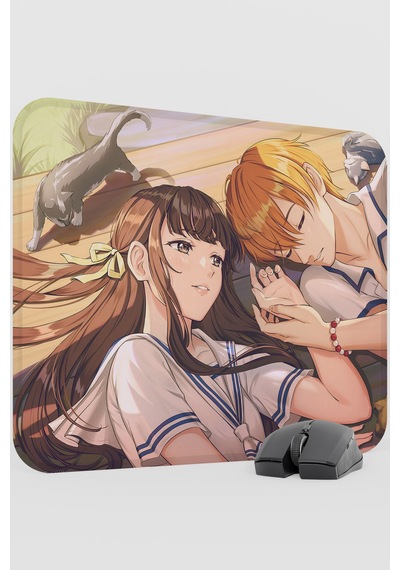 Fruits Basket Anime V3 - 48x40 Xl Gaming Kauçuk Kaymaz Taban Mouse Pad Fare Altlığı