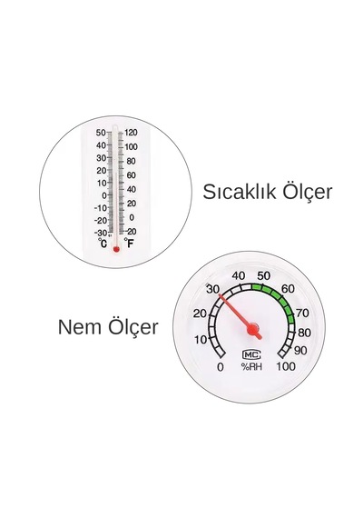 Pm-24665 Sicaklik Nem Ölçer Termometre