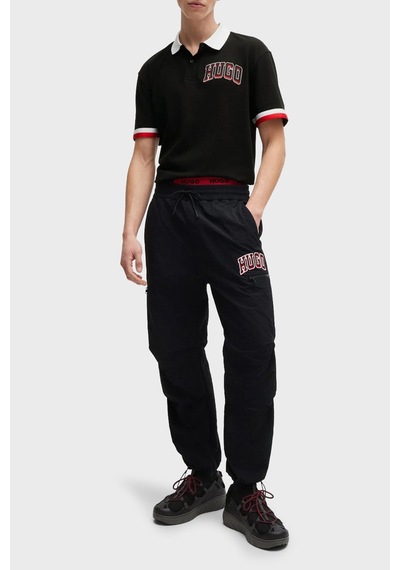 Hugo Erkek Polo Yaka T Shirt 50510183 001 Siyah Siyah