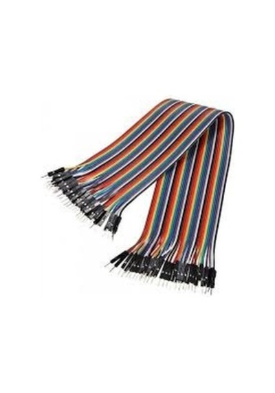 40 Pin 30Cm Erkek Erkek Dupont Jumper Kablo