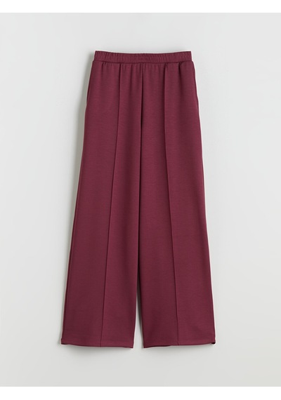 Lcw Dream Bordo Beli Lastikli Kadın Pijama Altı
