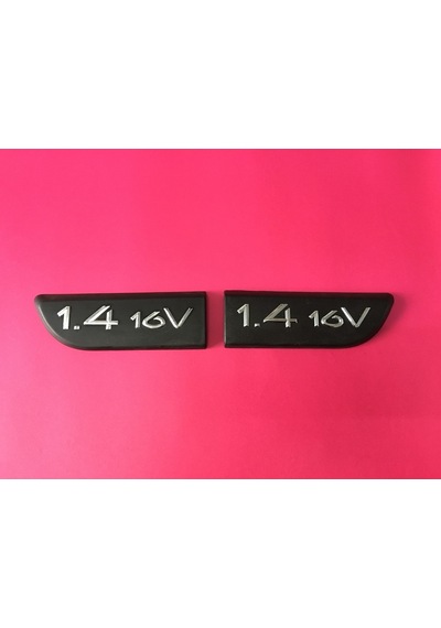 1.4 16V Yazısı Megane 2 Scenic 2 Çamurluk Yazısı Takımı