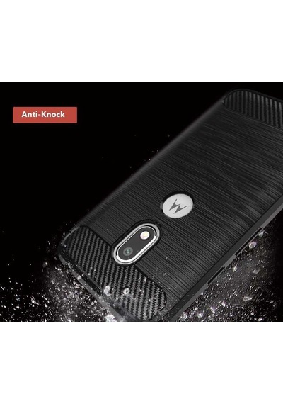 Lenovo Moto G4 Kılıf Zore Room Silikon Kapak Siyah