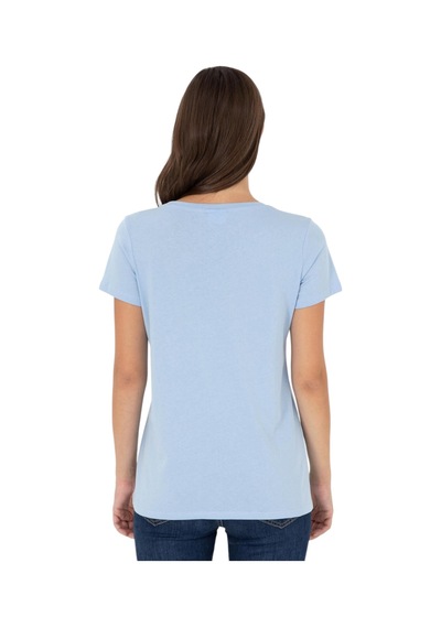 U.S. Polo Assn. Kadın Basic Tişört 1804839 Mavi