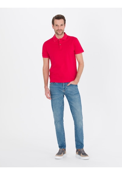 Pierre Cardin Erkek Kırmızı Basic Tişört 50262665-vr030 Kırmızı