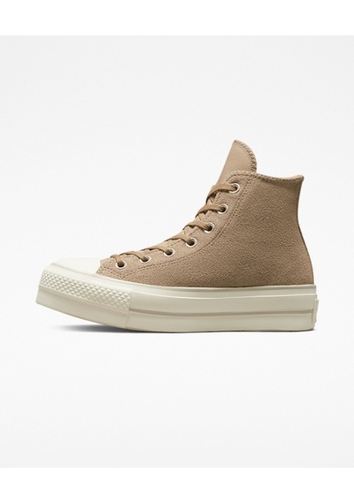 Converse Ctas Lıft Hı Kadın Ayakkabı A03250c Bej