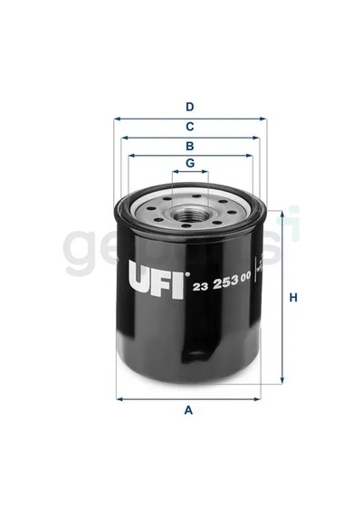 Yağ Filtresi Toyota Auris Corolla 1.4l 1ndtv Nde120 Nde150 2002-2009 Yaris 1.4l 1ndtv Nlp90 2006-2009 Hı Lux 2.5l 2kdftv Kun15 Kun25 Kun26 Vigo 2005-2015 2.4l 2gdftv Gun125 Revo 2015 - Kısa Tip 44915812