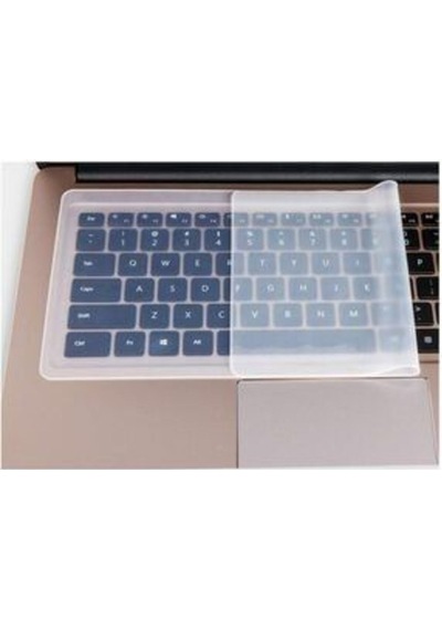 Şeffaf Silikon Notebook Laptop Bilgisayar Klavye Koruyucu Anti-toz Ve Su Geçirmez 15,6 Inç 1 Adet